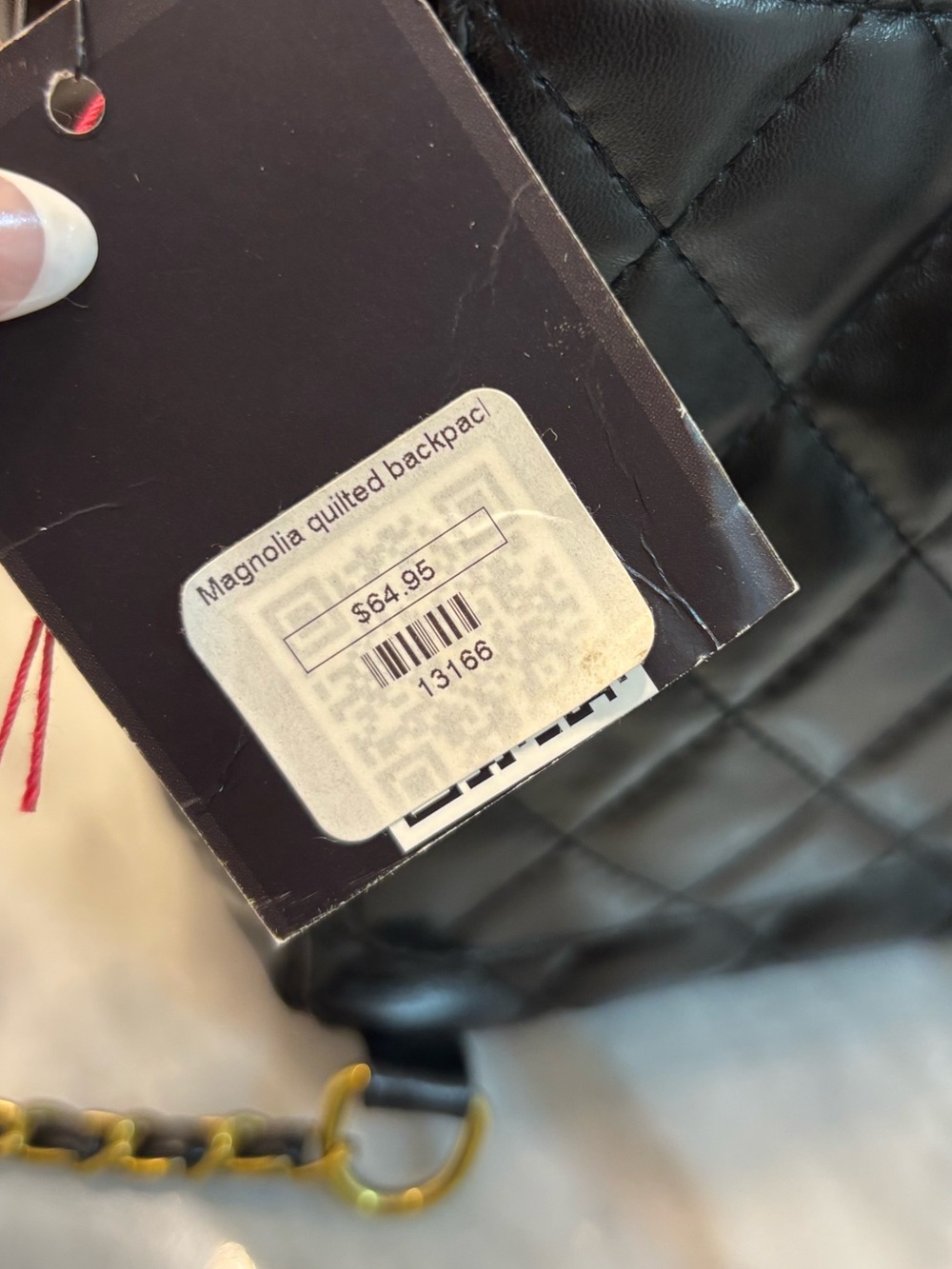 NWT Magnolia Quilted Backpack - Retails $65 - Picture 3 of 7